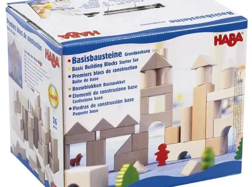 Haba Bouwblokken Basispakket Hout