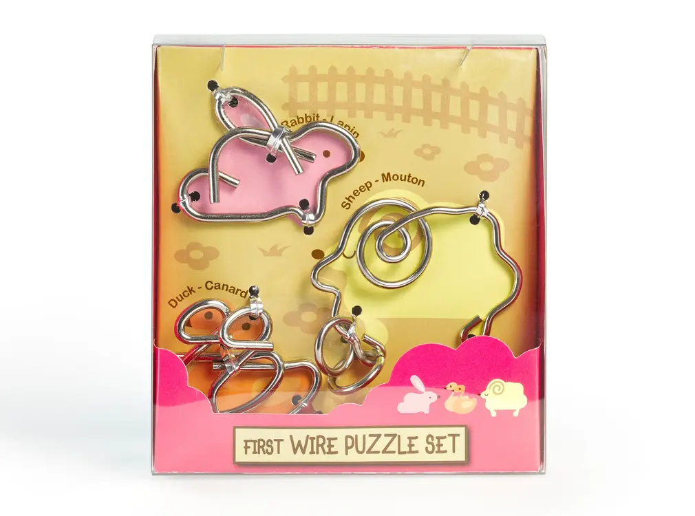 Eureka First Wire Puzzel Animal set