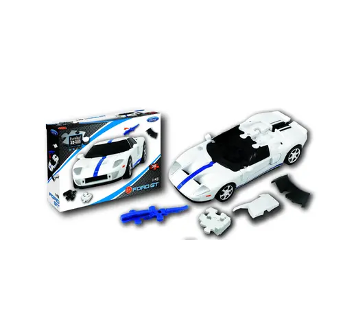 Eureka 3D Puzzel Auto Ford GT 1:43 Wit