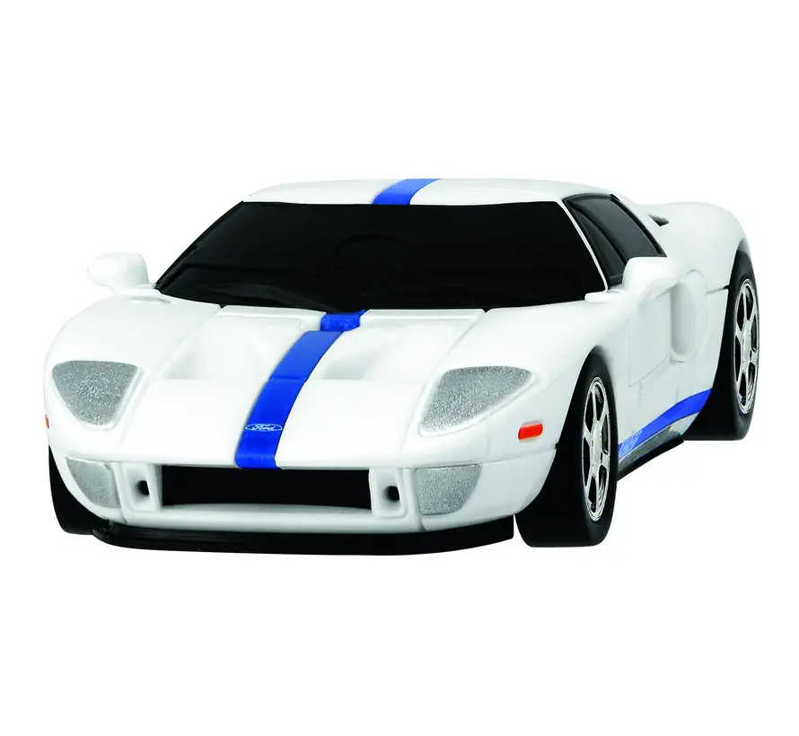 3D Puzzle car - Ford GT - 1:43 - White**
