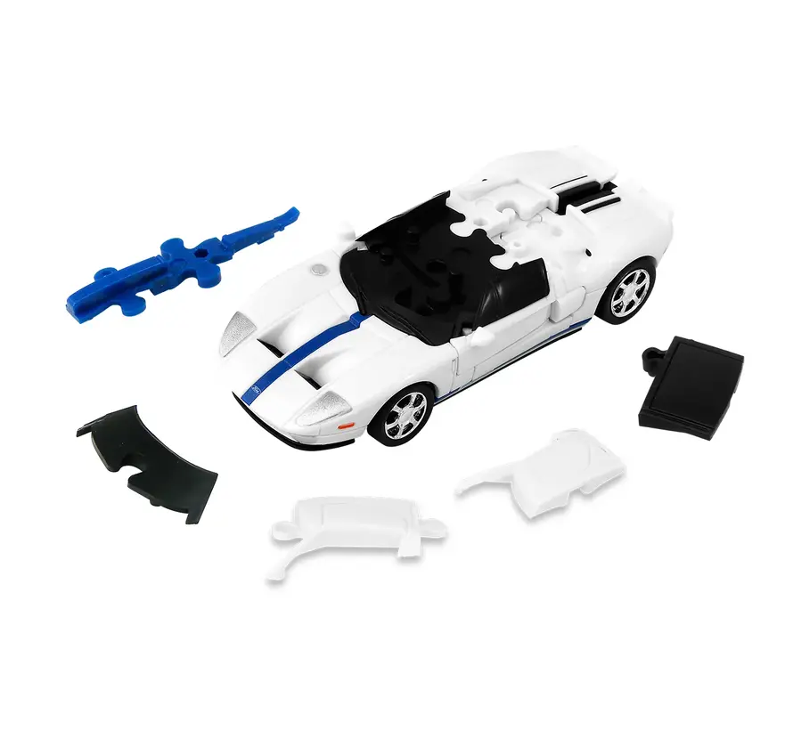 3D Puzzel Auto Ford GT 1:43 Wit
