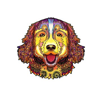 Eureka 2D RainboWooden Puzzle - Bernese Mountain 118pcs
