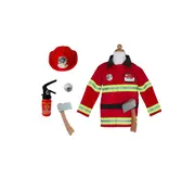 Great Pretenders Fireman w/Acc. (Garment Bg), SIZE US 5-6