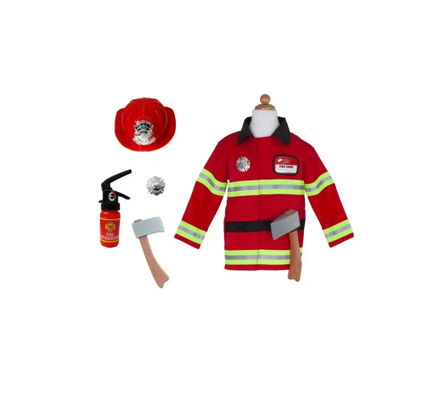 Fireman w/Acc. (Garment Bg), SIZE US 5-6
