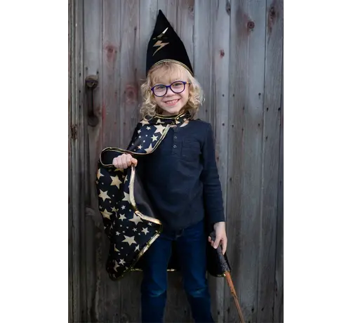Great Pretenders Rev Wizard Cape and Hat Size 4-6