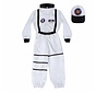 Verkleedkleding Astronaut (jumpsuit w/hat) size 5-6
