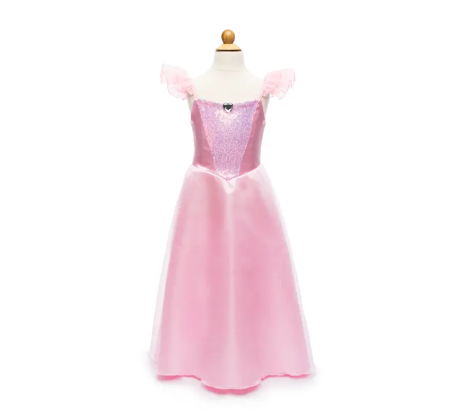 Verkleedkleding Light Pink Party Dress size 7-8