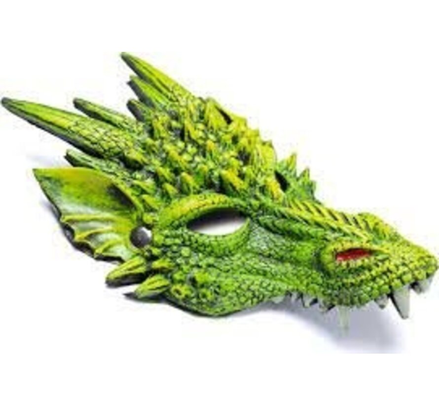 Dragon Mask Green