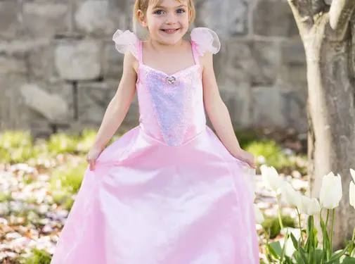 Great Pretenders Verkleedkleding Light Pink Party Dress size 5-6