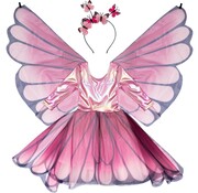 Great Pretenders Verkleedkleding Butterfly Twirl Dress and Wings size 7-8