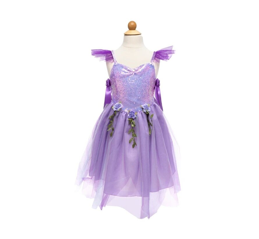 Lilac Sequins Fairy Tunic size 5-6