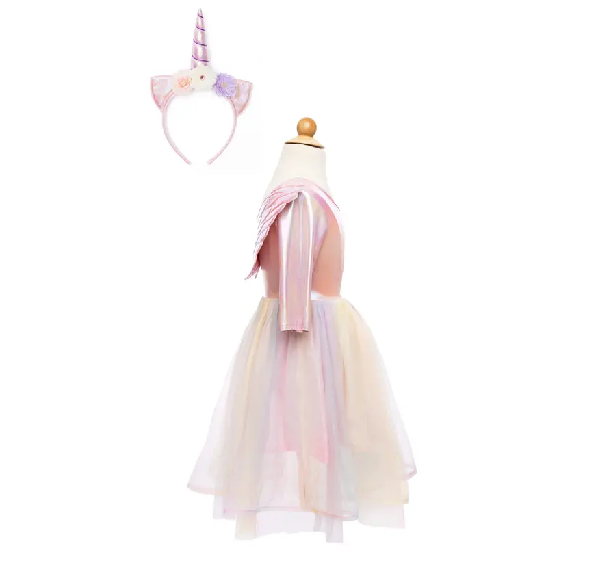 Alicorn Dress, Wings and Headband, SIZE US 3-4