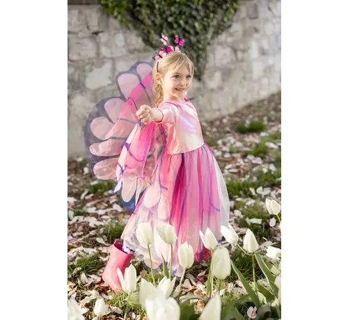 Great Pretenders Butterfly Twirl Dress and Wings, SIZE US 3-4