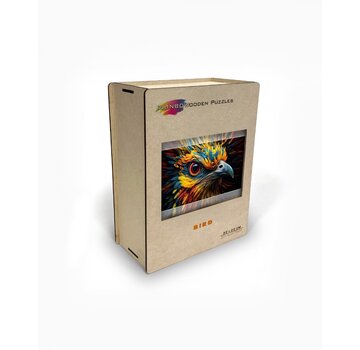 Eureka 2D RainboWooden Puzzle in MDF box - Bird