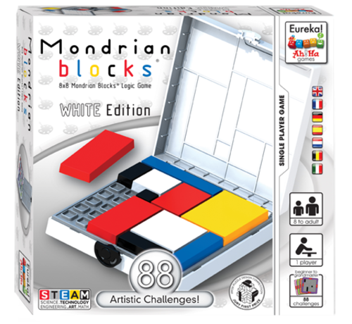 Eureka Mondrian Blocks White Edition