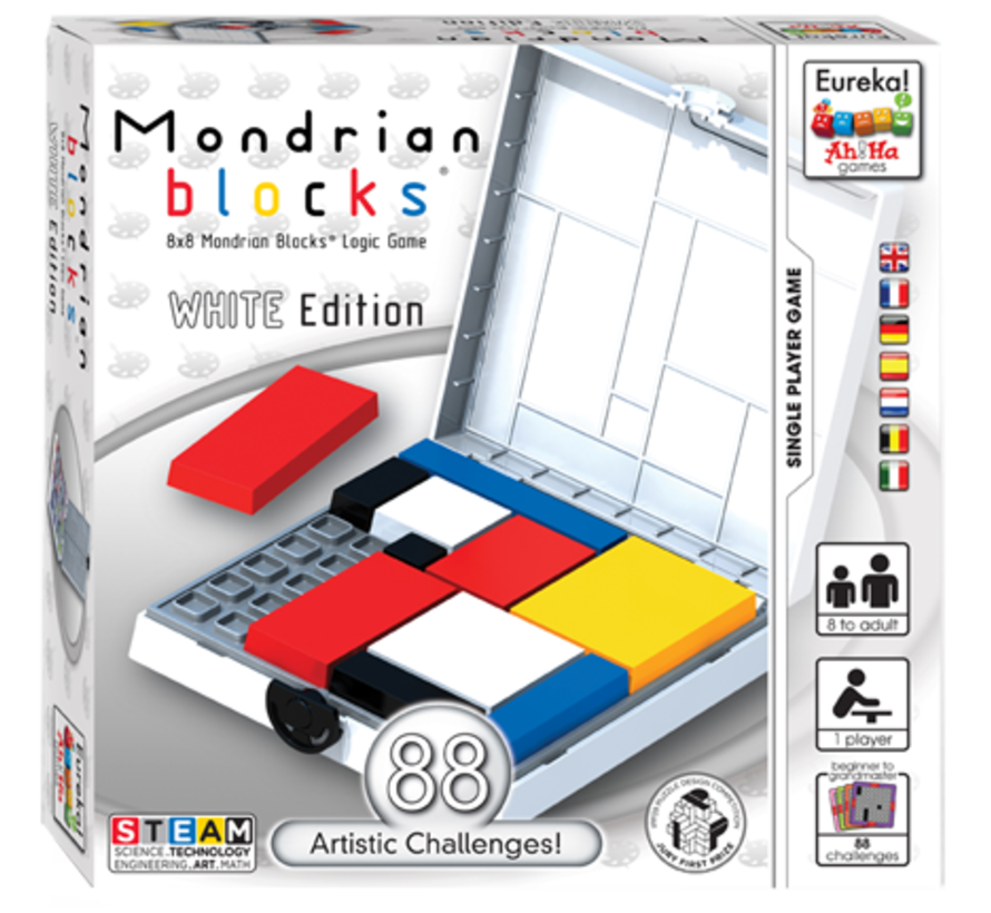 Mondrian Blocks White Edition