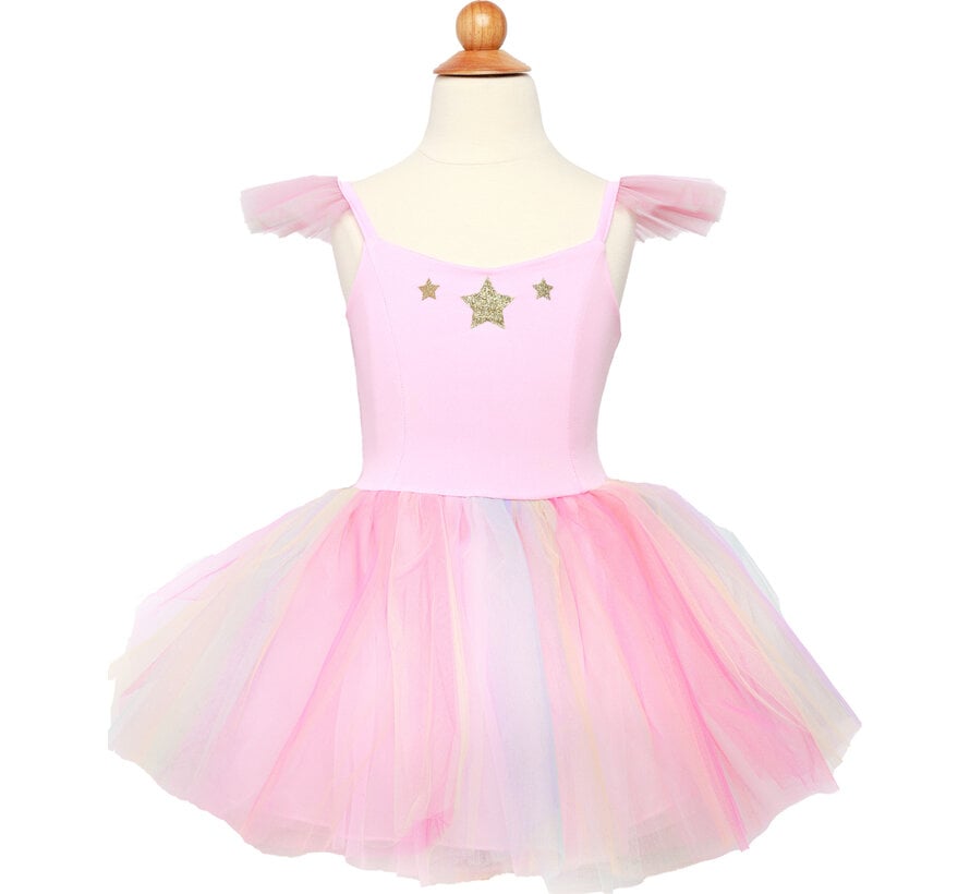 Jurk Star Burst Rainbow Dress size 5-6