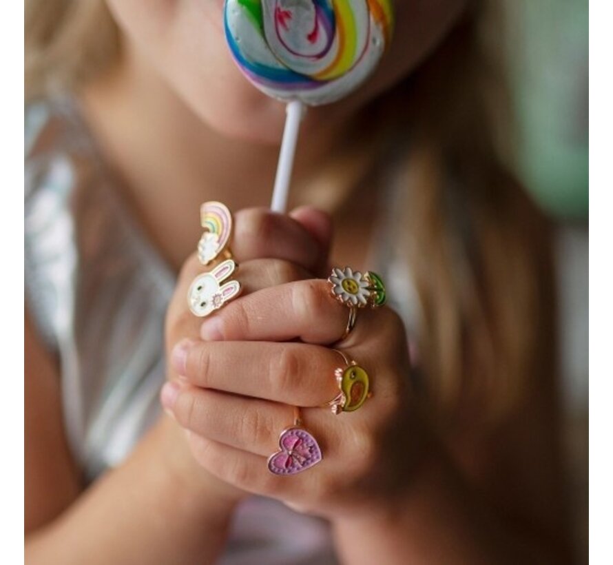 Spring Ring Bunny 3 Pcs Set