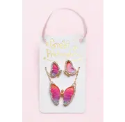 Great Pretenders Sieradenset Butterfly Necklace&Earring