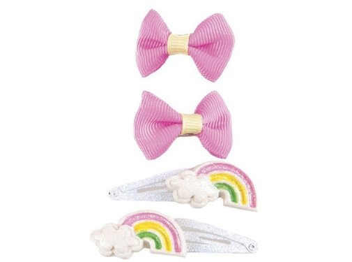 Great Pretenders Haarclips Happy Rain-bow