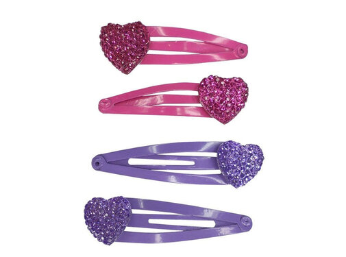 Great Pretenders Sparkly My Heart Snap Clips