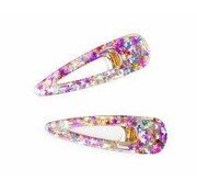 Great Pretenders Boutique Gel Sparkle Hairclips, 2 Pcs assorted