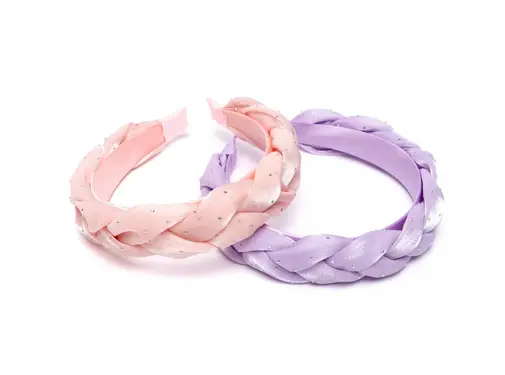 Great Pretenders Plush Braid Hoofdband