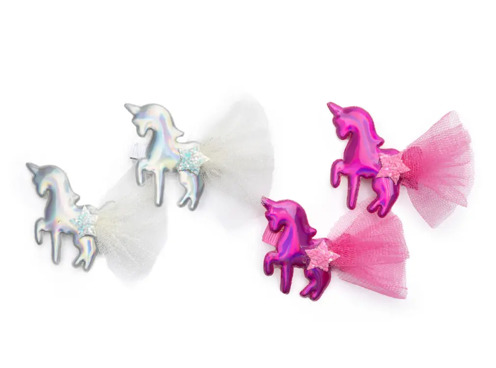 Great Pretenders Haarclips Iridescent Unicorn