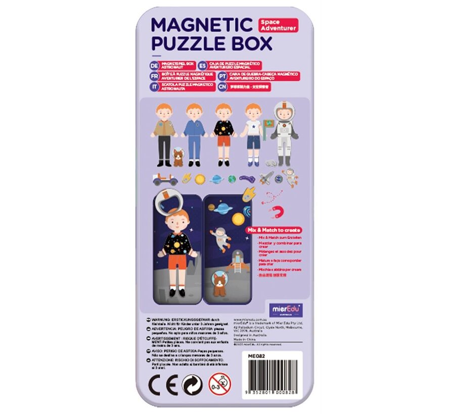 Magnetische Puzzelbox Ruimtevaart