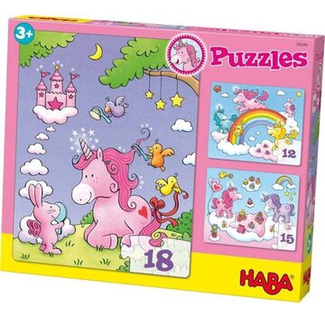 Haba Puzzels - Eenhoorn Flonkerglans