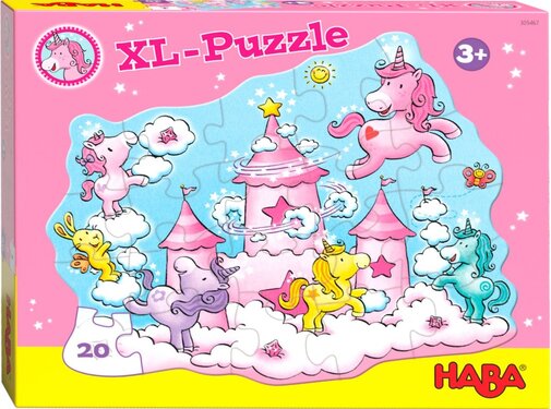 Haba Puzzel Eenhoorn Flonkerglans Wolkenpuzzelpret 20pcs
