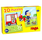 10 Puzzles Emergency Vehicles 2pcs