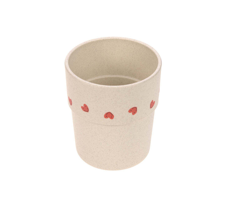 Mug PP/Cellulose Happy Rascals Heart Lavender