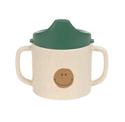 Lässig Sippy Cup PP/Cellulose Happy Rascals Smile Green