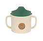 Sippy Cup PP/Cellulose Happy Rascals Smile Green