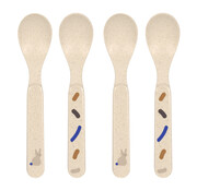 Lässig Spoon Set PP/Cellulose Little Mateys royal blue