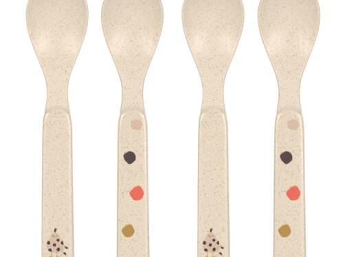 Lässig Kinderlepel Little Mateys Spicy Orange 4pcs