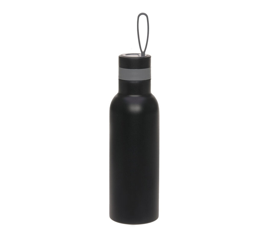 Bottle Stainless Steel Bold, Black