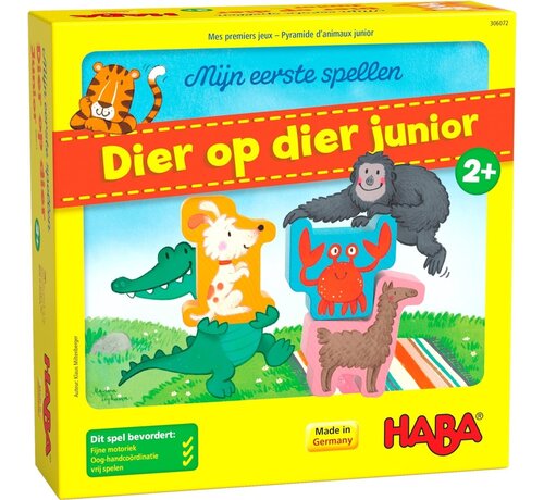 Haba Spel  Mijn eerste spellen - Dier op dier junior (Nederlands)