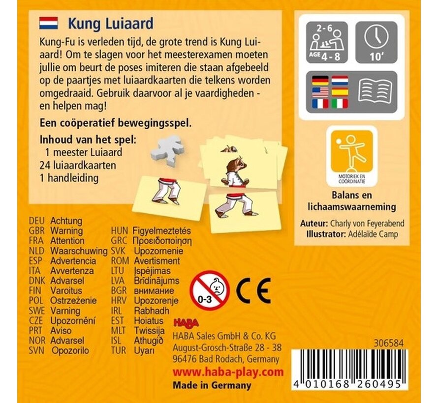 Supermini Spel - Kung Luiaard (Nederlands)