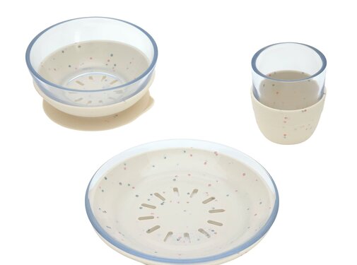 Lässig Kinderservies Set 3-delig Nature