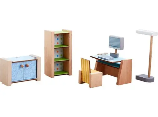Haba Little Friends - Poppenhuismeubeltjes Werkkamer