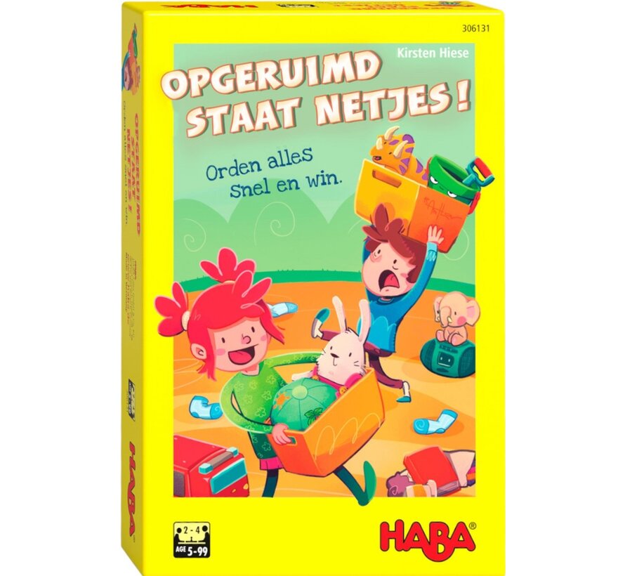 Spel  Opgeruimd staat netjes! (Nederlands)