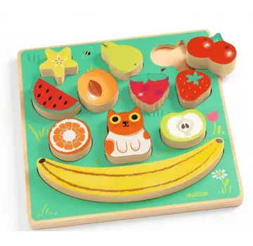 Djeco Reliefpuzzel en Balansspel 11pcs