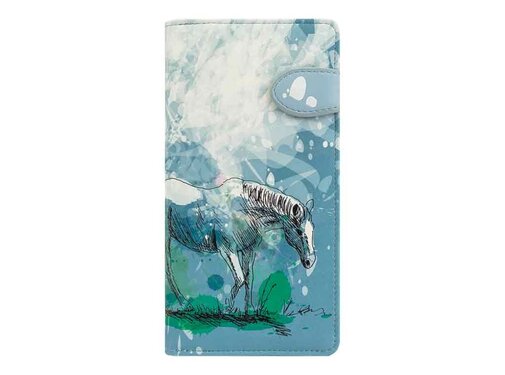 BB Klostermann Portemonnee Paard Blauw