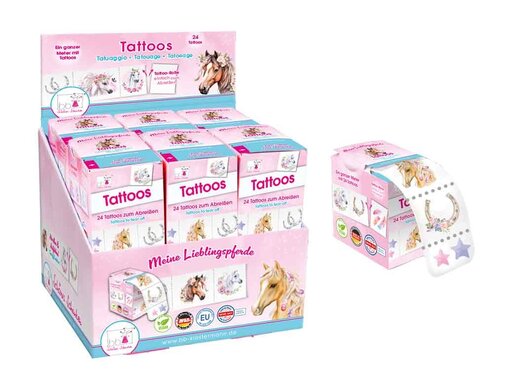 BB Klostermann Tattoobox Paarden 24 Tattoos