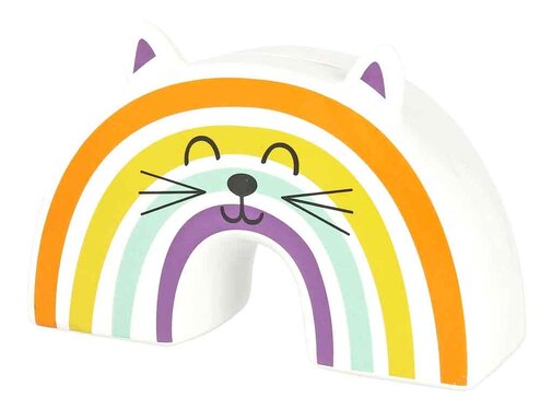 BB Klostermann Spaarpot Regenboog Kat