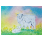 Ansichtkaart Schaap met Lammetjes
