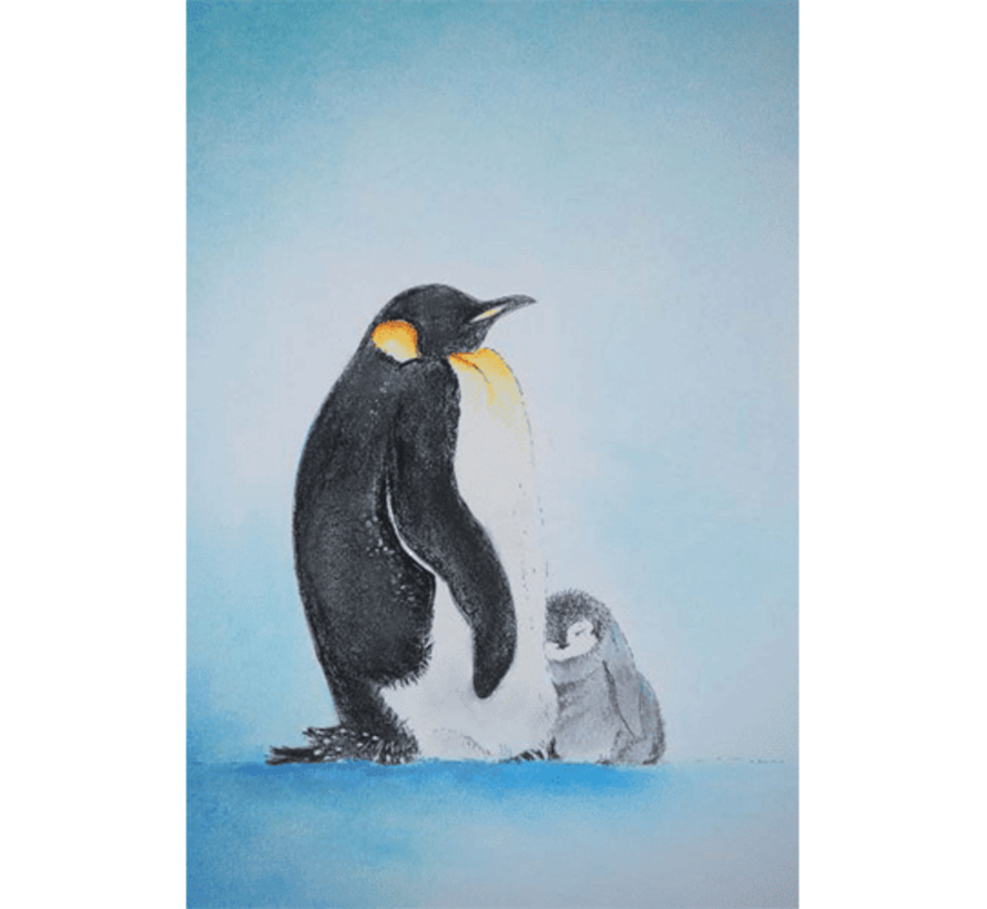 Ansichtkaart Pinguïns