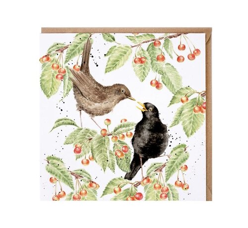 Wrendale Designs Wenskaart The Cherry Tree